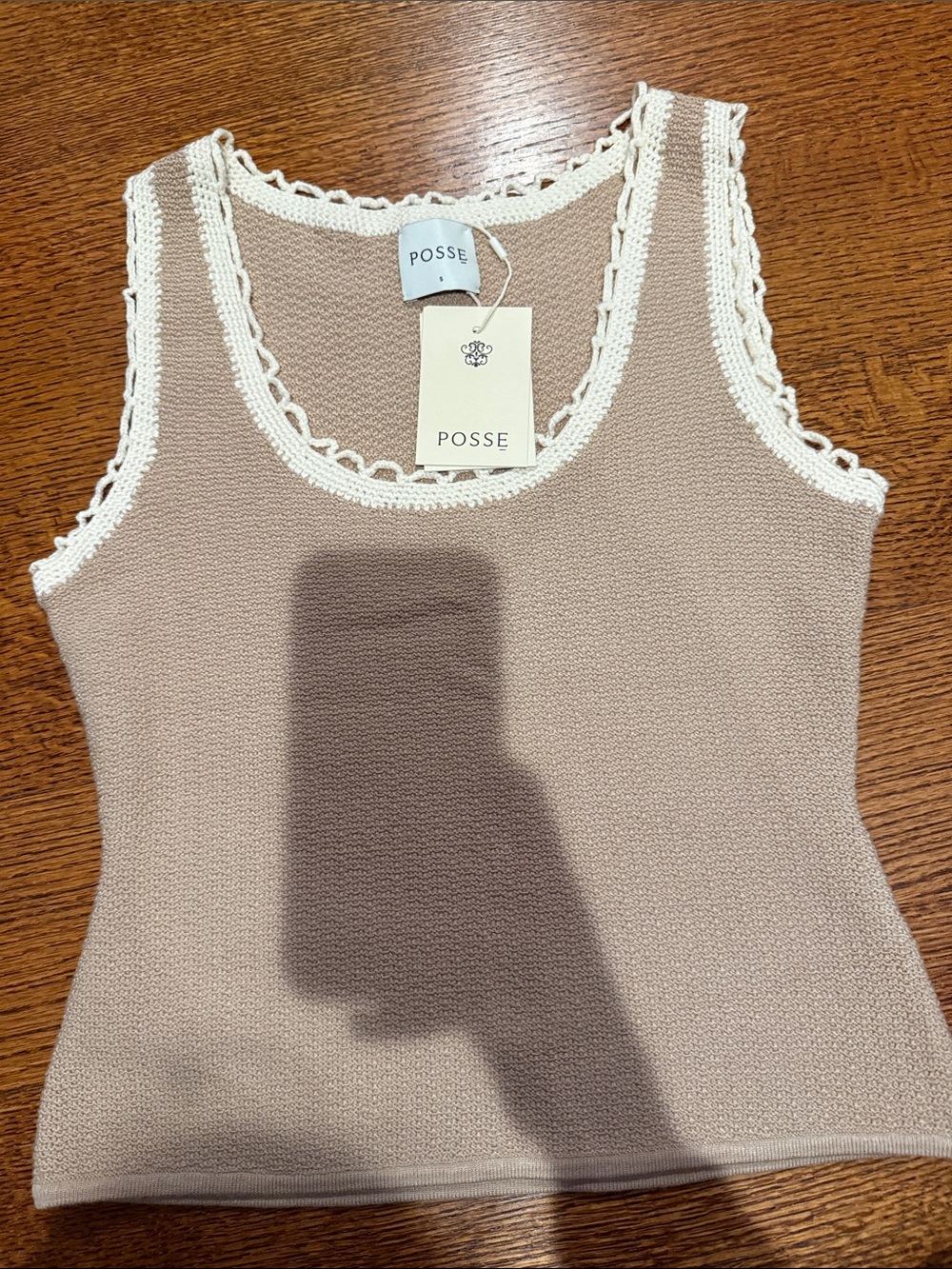 Posse willow top in Taupe